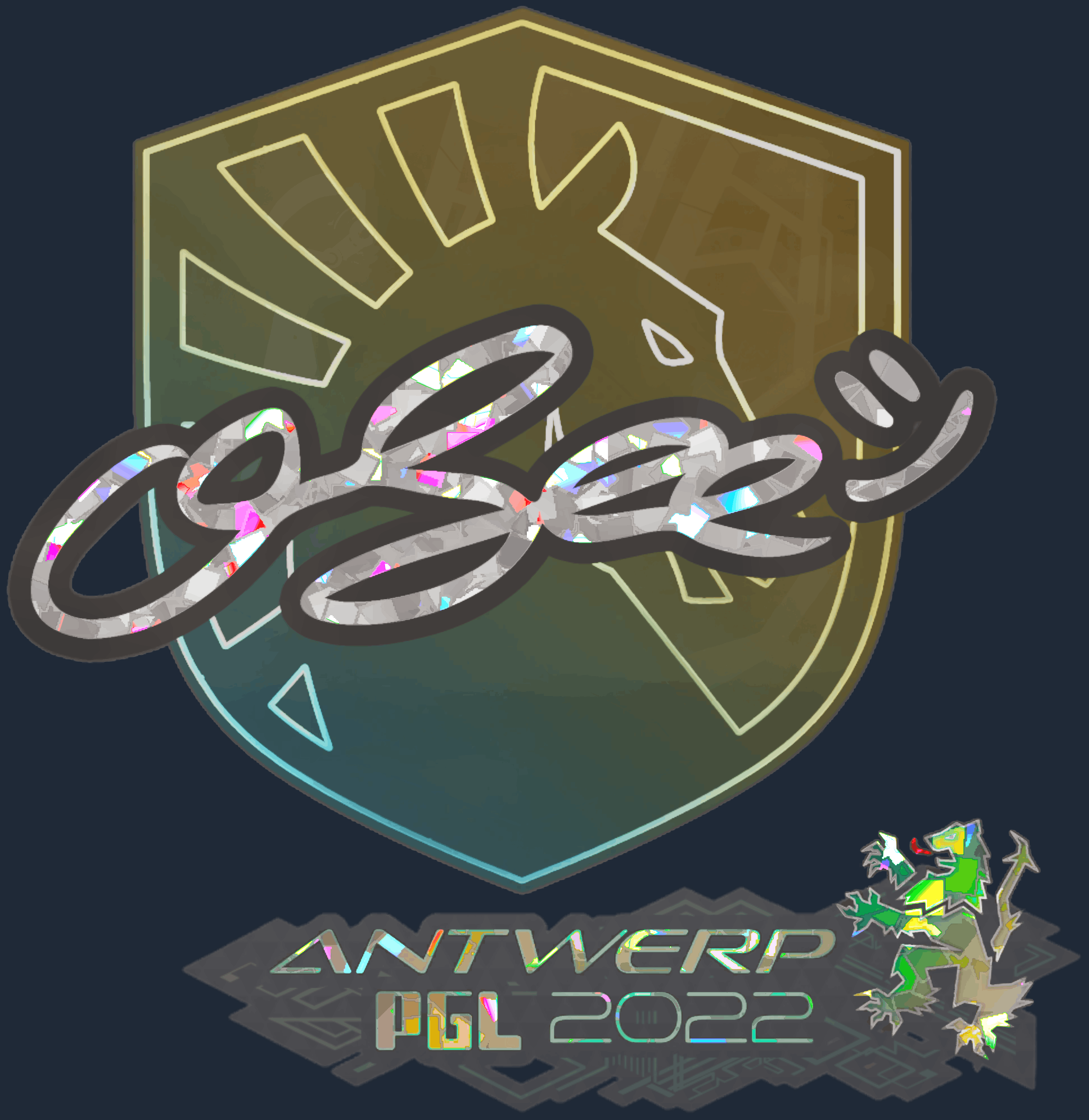 Sticker | oSee (Glitter) | Antwerp 2022