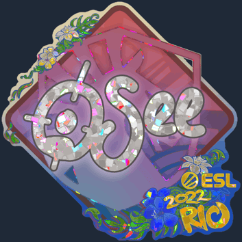 Sticker | oSee (Glitter) | Rio 2022