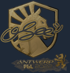 Sticker | oSee (Gold) | Antwerp 2022