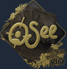 Sticker | oSee (Gold) | Rio 2022 Sticker | oSee (Gold) | Rio 2022 image