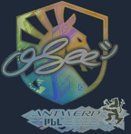 Sticker | oSee (Holo) | Antwerp 2022