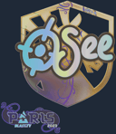 Sticker | oSee (Holo) | Paris 2023