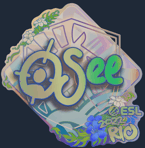 Sticker | oSee (Holo) | Rio 2022