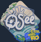 Sticker | oSee | Rio 2022