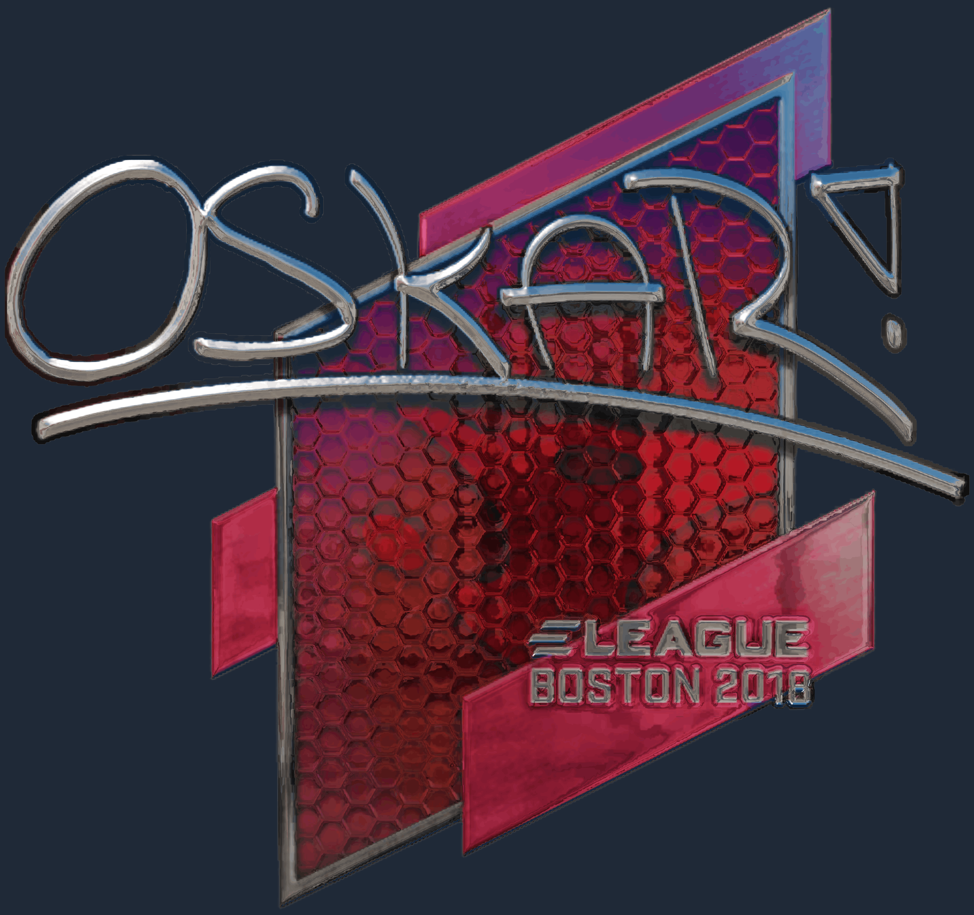 Sticker | oskar (Foil) | Boston 2018