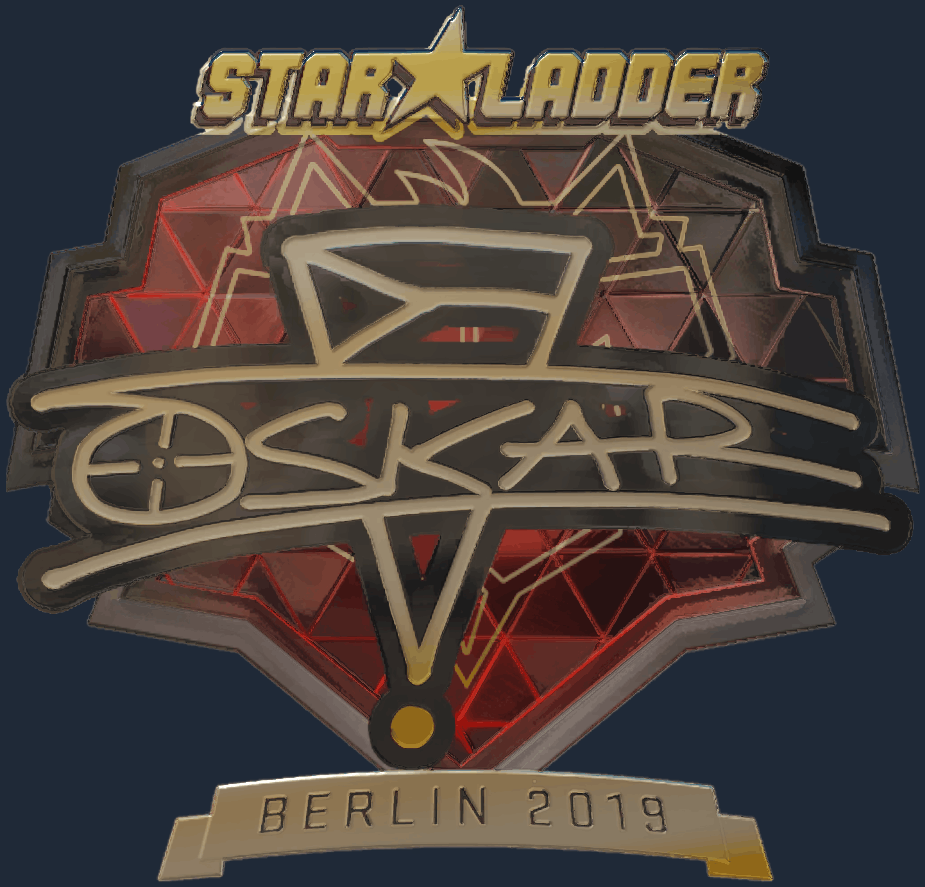 Sticker | oskar (Gold) | Berlin 2019