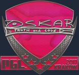 Sticker | oskar | Krakow 2017