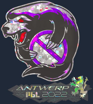 Sticker | Outsiders (Glitter) | Antwerp 2022