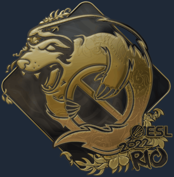 Sticker | Outsiders (Gold) | Rio 2022
