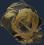Sticker | Outsiders (Gold) | Rio 2022
