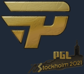 Sticker | paiN Gaming (Gold) | Stockholm 2021