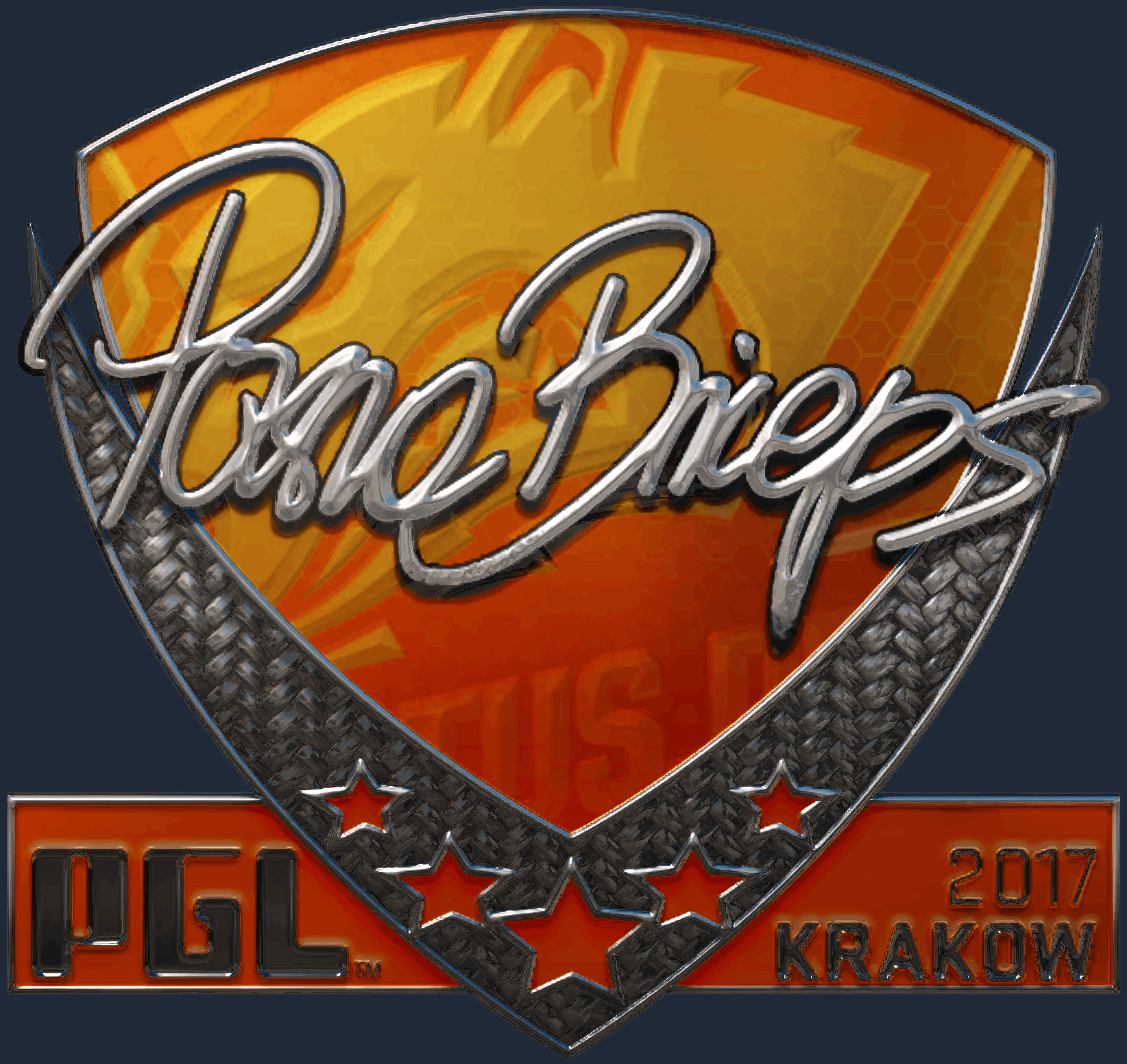 Sticker | pashaBiceps (Foil) | Krakow 2017