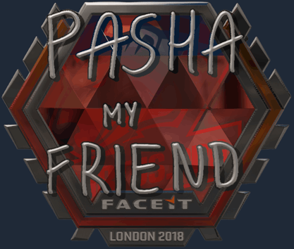 Sticker | pashaBiceps (Foil) | London 2018