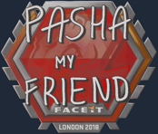 Sticker | pashaBiceps | London 2018