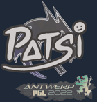 Sticker | Patsi | Antwerp 2022