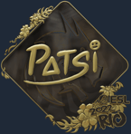 Sticker | Patsi (Gold) | Rio 2022
