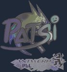 Sticker | Patsi (Holo) | Antwerp 2022