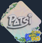 Sticker | Patsi | Rio 2022