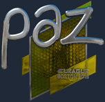 Sticker | paz (Foil) | Boston 2018