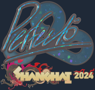 Sticker | Perfecto (Glitter) | Xangai 2024