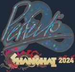 Sticker | Perfecto (Glitter) | Shanghai 2024