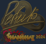 Sticker | Perfecto (Gold) | Shanghai 2024