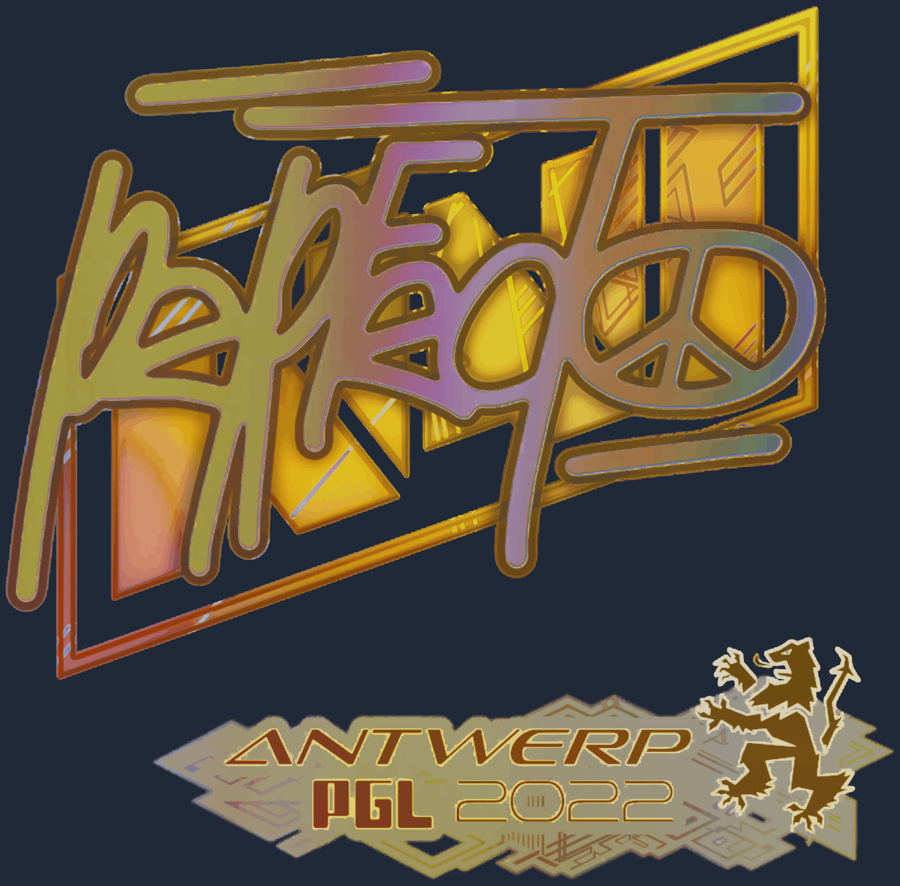 Sticker | Perfecto (Holo) | Antwerp 2022