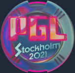 Sticker | PGL (Holo) | Stockholm 2021