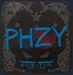 Sticker | phzy (Foil) | Austin 2025
