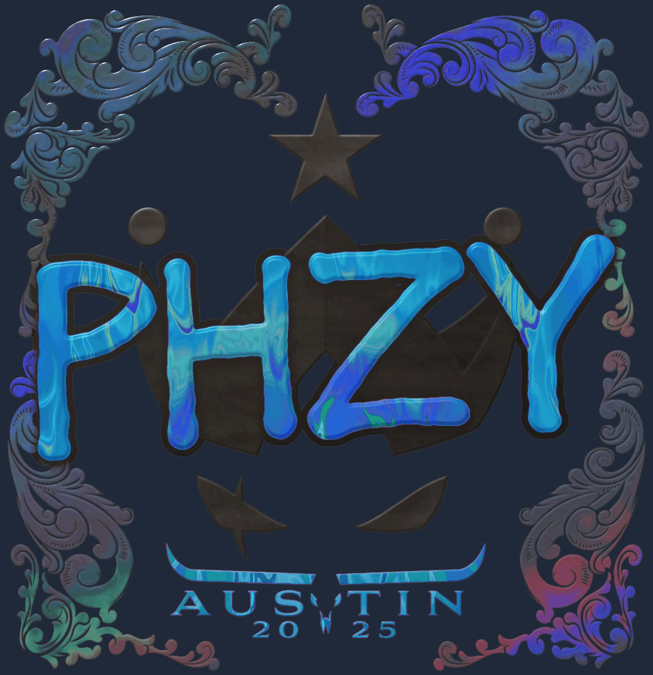 Sticker | phzy (Holo) | Austin 2025