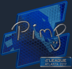 Sticker | Pimp (Foil) | Atlanta 2017 image