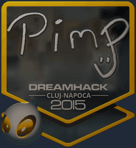 Sticker | Pimp (Foil) | Cluj-Napoca 2015