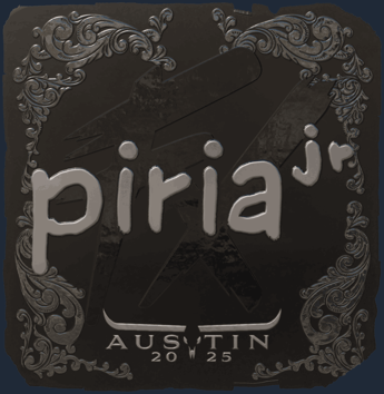 Sticker | piriajr (Foil) | Austin 2025