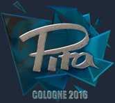 Sticker | pita (Foil) | Cologne 2016