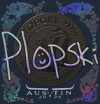 Sticker | Plopski (Holo) | Austin 2025