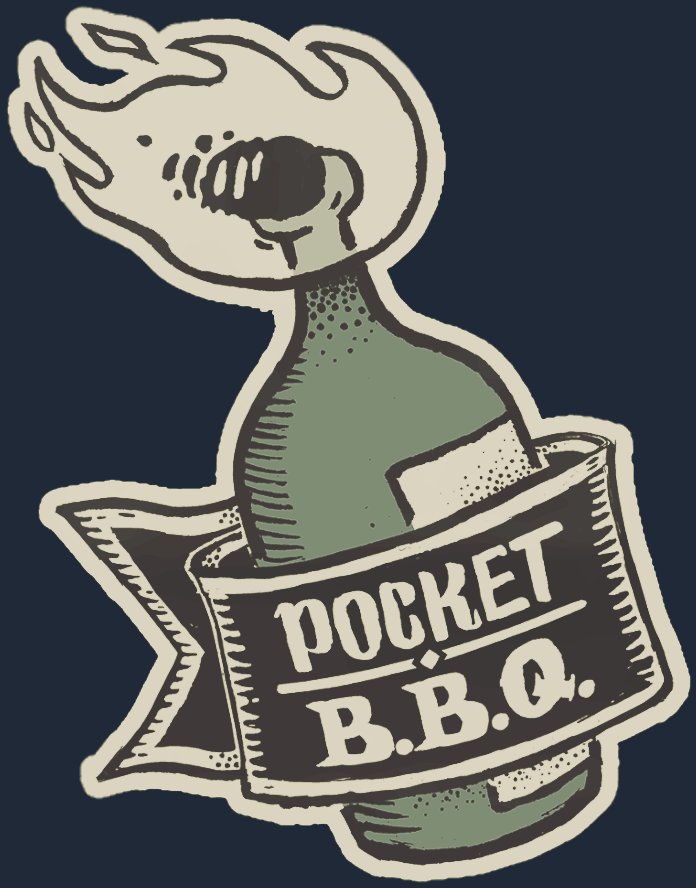 Sticker | Pocket BBQ