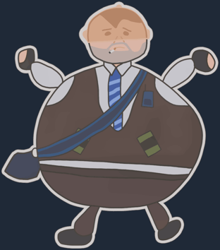 Preview image 2 of Sticker | 대충 그린 넘버 K(홀로그램)