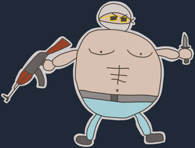 Sticker | Poorly Drawn Terrorist