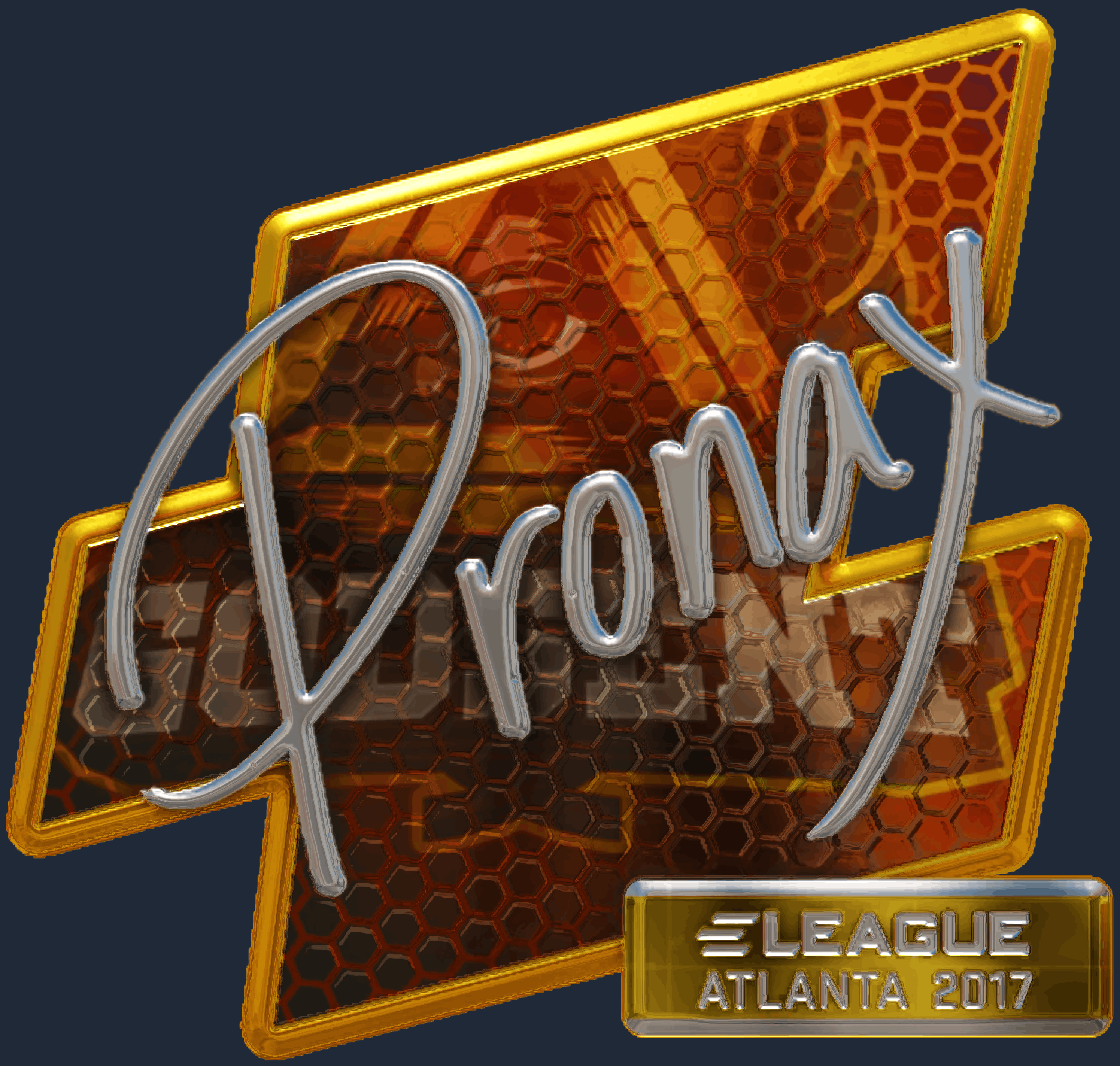 Sticker | pronax (Foil) | Atlanta 2017