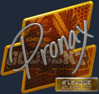 Sticker | pronax (Foil) | Atlanta 2017 image