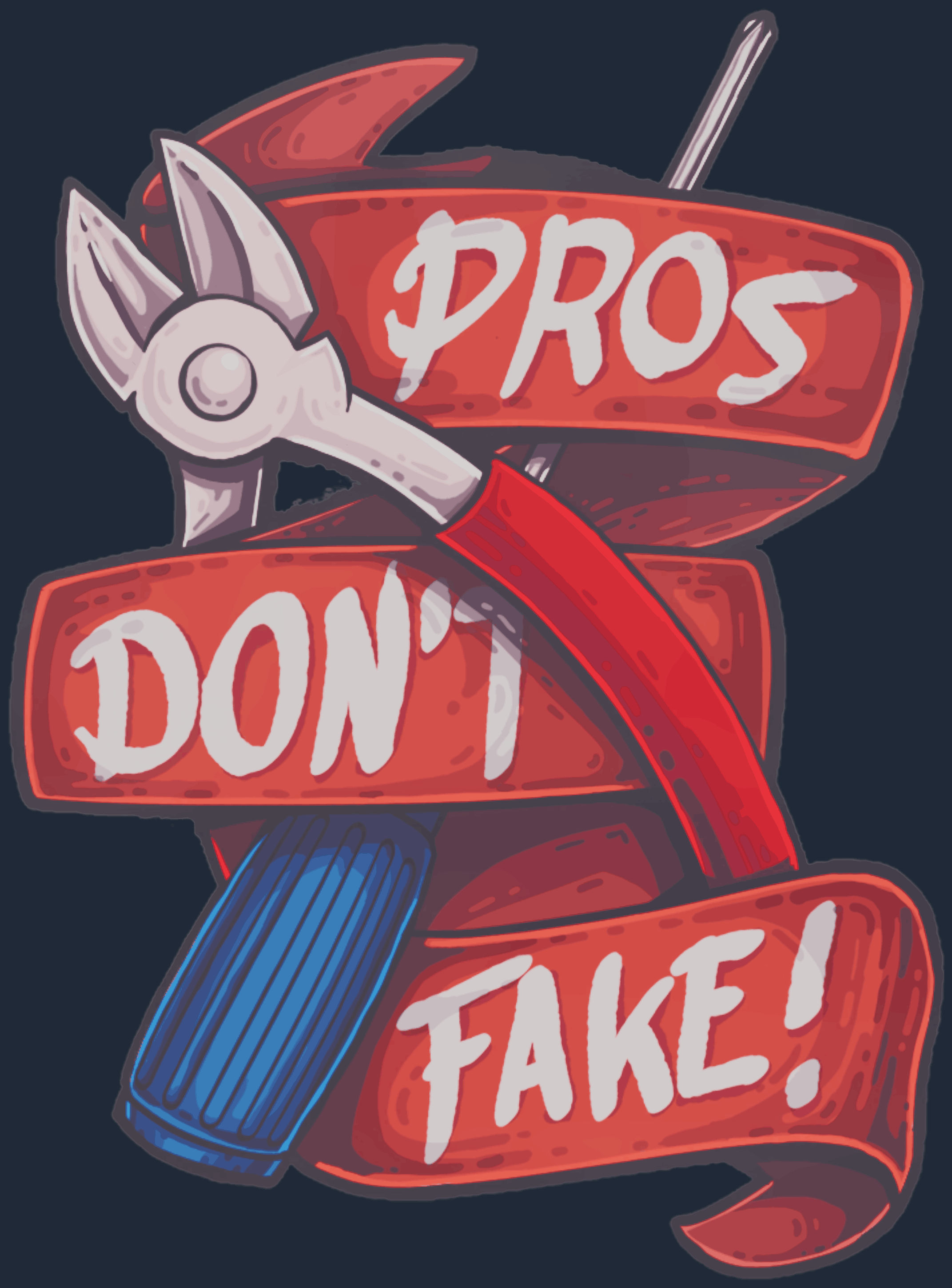 Sticker | Pros Don't Fake