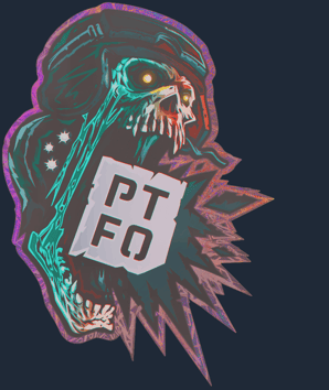 Sticker | PTFO (Holo)