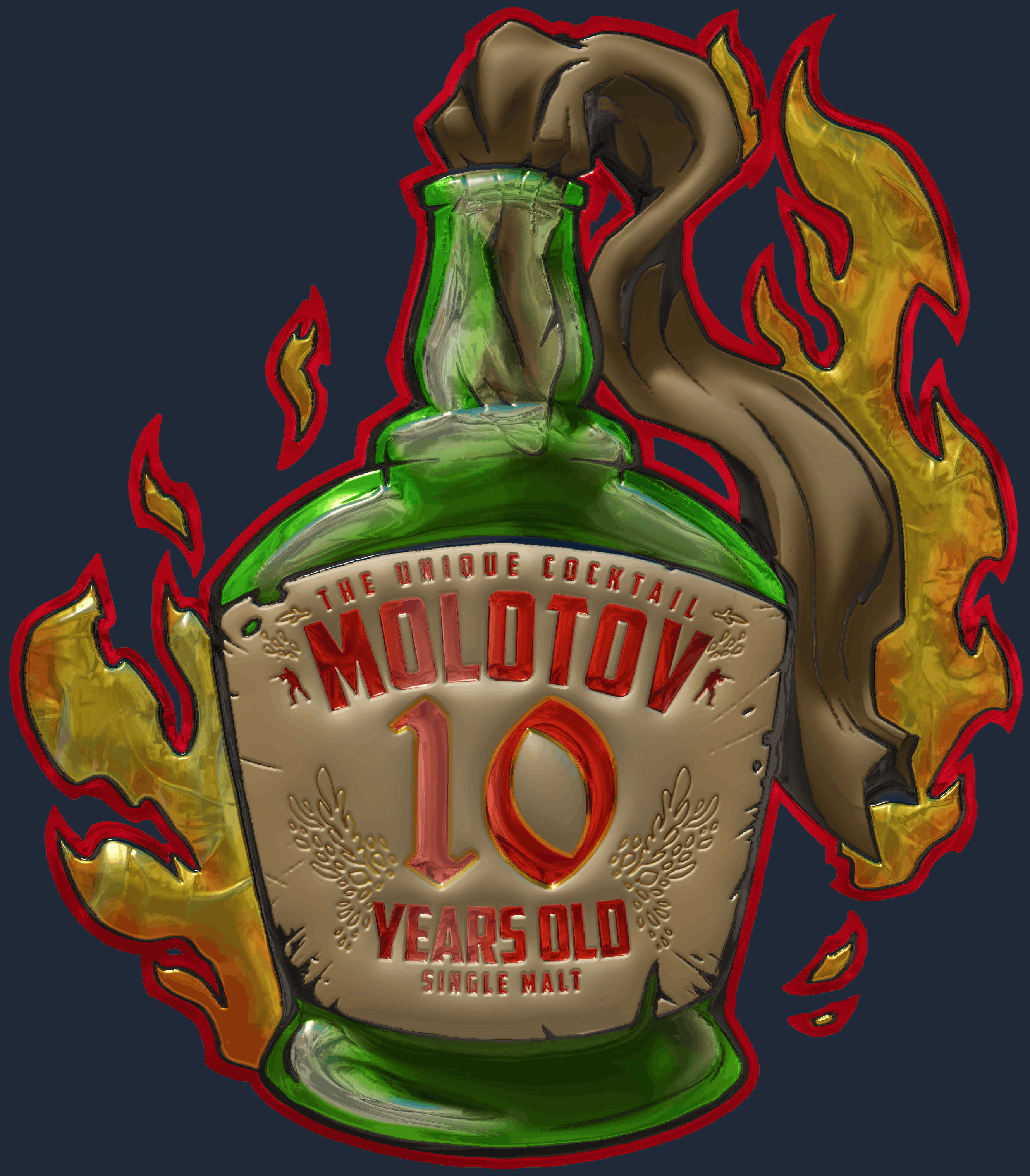 Sticker | Pure Malt (Foil)