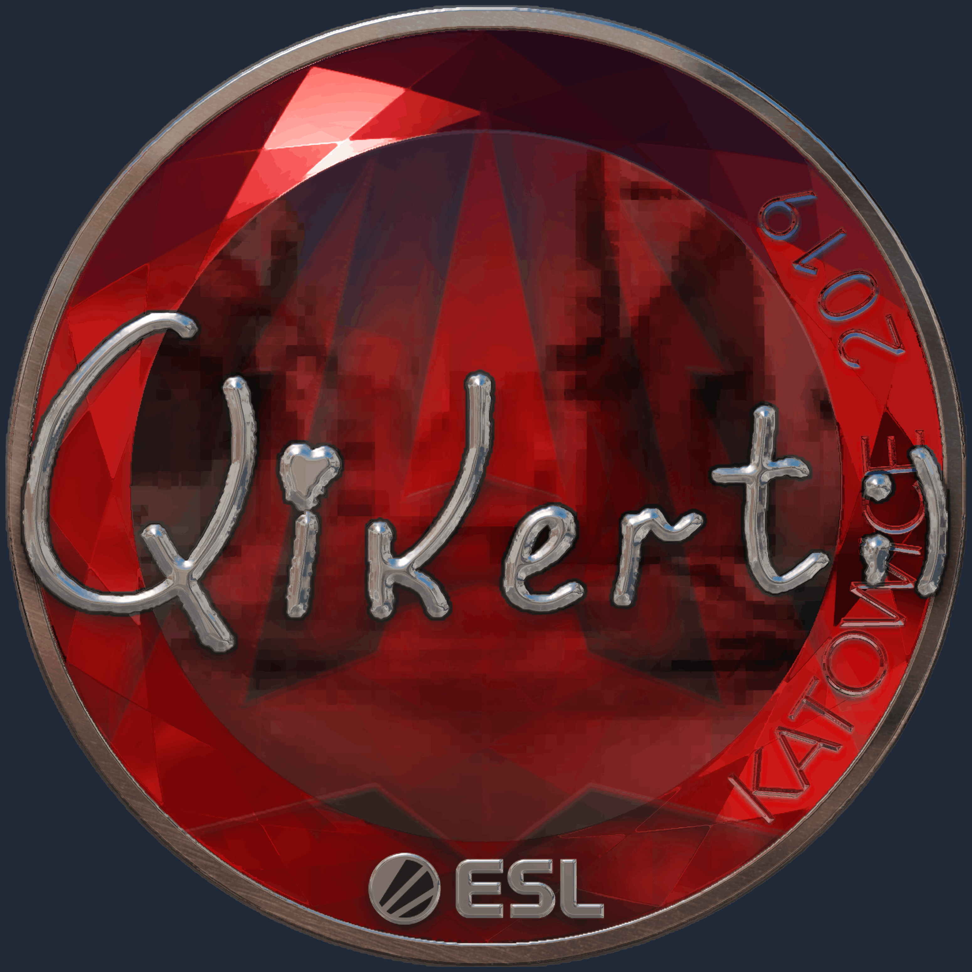 Sticker | qikert (Foil) | Katowice 2019