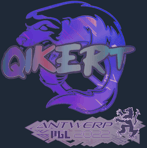 Sticker | qikert (Holo) | Antwerp 2022