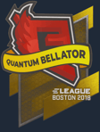 Sticker | Quantum Bellator Fire | Boston 2018