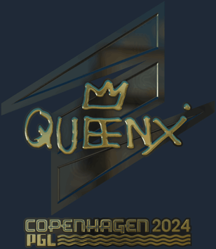 Sticker | Queenix (Gold) | Copenhagen 2024