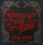 Sticker | rain (Foil) | Austin 2025