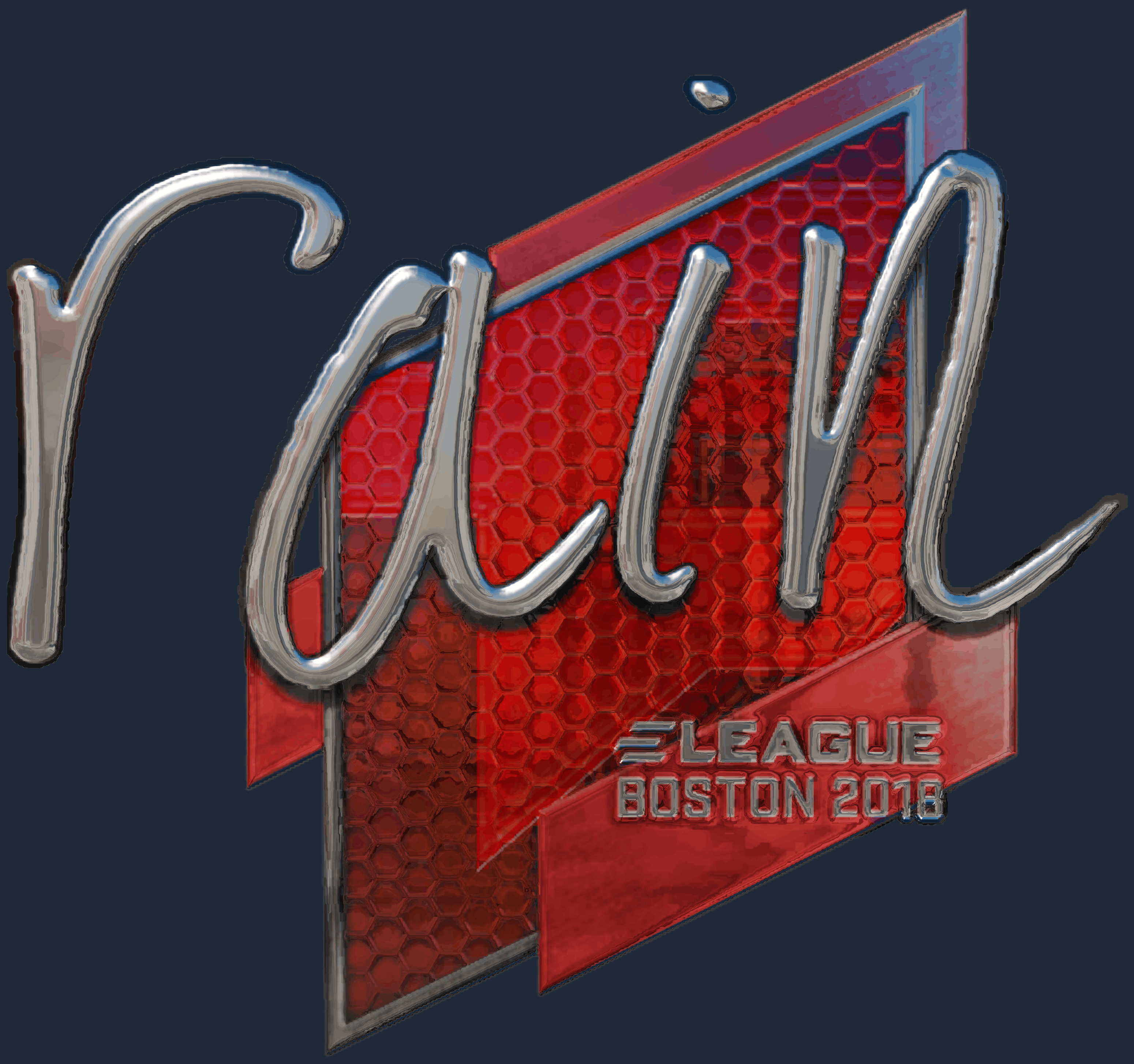 Sticker | rain (Foil) | Boston 2018