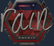 Sticker | rain (Foil) | London 2018